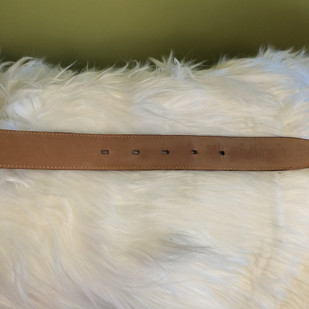 Women's/Men's Leather Belt - Picture 2 of 3